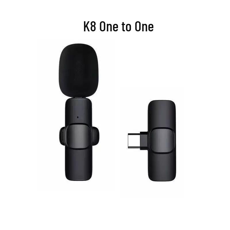 Wireless Lapel Microphone for Outdoor Mobile and Computer Use - Live Broadcast, Interview, Recording with Noise Reduction