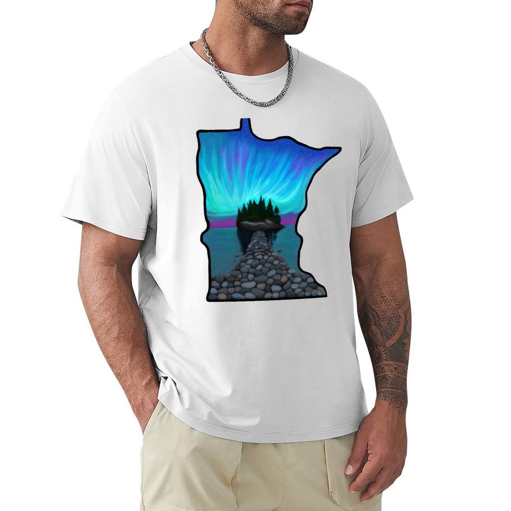 Minnesota Silhouette North Shore TShirt cotton t shirt pack TShirt