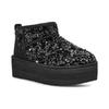 (WMNS) UGG Ultra Mini Chunky Sequin 'Black' Women's 1135060-BLK