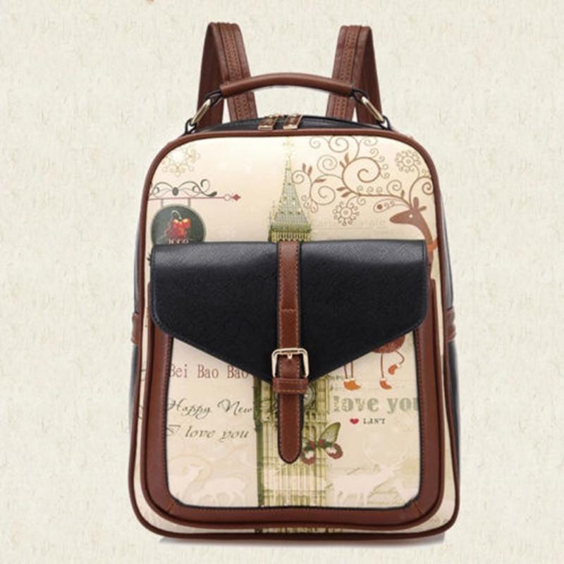 Stylish Travel Casual Pu Leather Shoulder Bag Ideal For Women And Girls