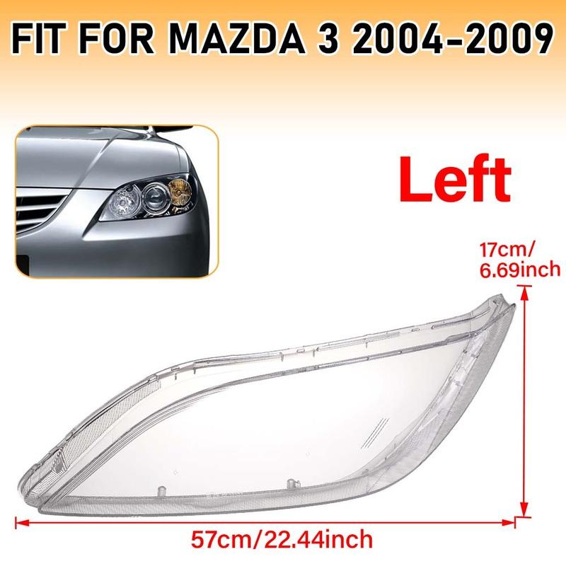 Suitable for The 04-09 Mazda 3 Headlight Cover, Classic Front Combination Light, Three Box Dedicated Headlight Cover