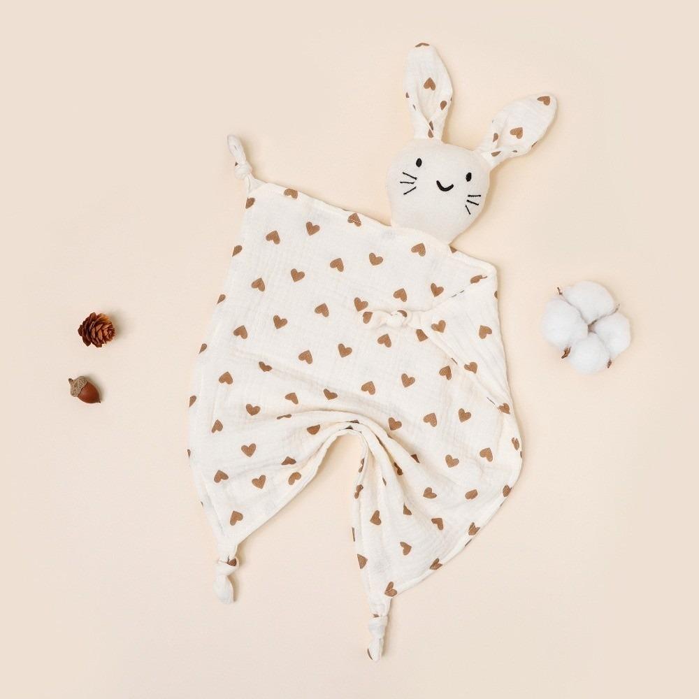 Printed Design Muslin Comforter Blanket Soft Material Cute Cat Kids Sleep Toy For Kids