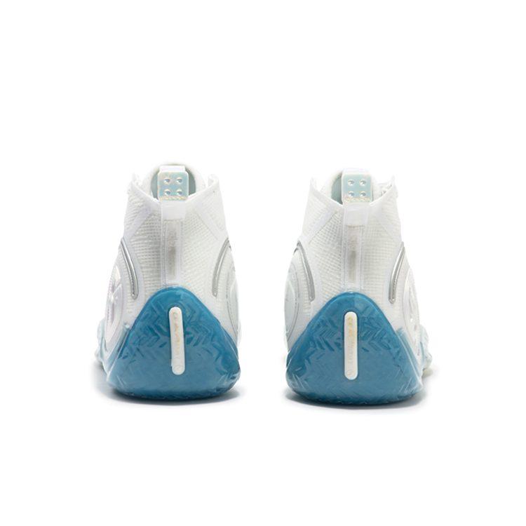 RENZHE x 361 AG4 SOAR Ren Zhe Ammortizzazione Traspirante Ammortizzazione Traspirante Mid top Scarpe da Basket Uomo Bianco Blu 672341101F-1