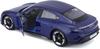 Burago Porsche Taycan 2019 Diecast Model Car, 1/24 Scale, Blue [Imported]