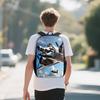 Anime Peripheral Casual Backpack Student Backpack, Back-to-school  Gift, School Bag, Lunch Bag, Pencil Bag Three-piece Set