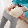 Winter Leggings High Waist Slim Butt Lifting Versatile Thickened Velvet Leggings Solid