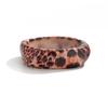 Exaggerated Irregular Wide Leopard Pattern Bangles Fashion Geometric Acrylic Resin Bangle for Women Vintage Bracelets Jewelry
