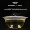 Thickened Disposable Hard Plastic Crystal Bowl - Food-Grade Hot Pot & Soup Safe