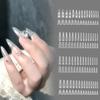 Ultra-Thin Double-Sided Fake Nails Coffin Shape Nail Tips  for Profional Use In Nail Salons