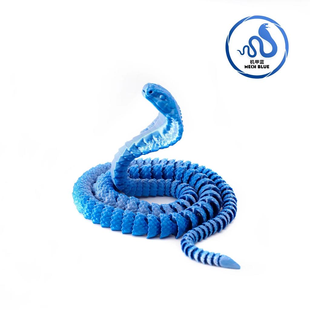 3D Printed Snake Serpent Figures Desk Accessories  for Boy 3D Printed Dragon Room Desktop Ornament Office Accessories Figurines