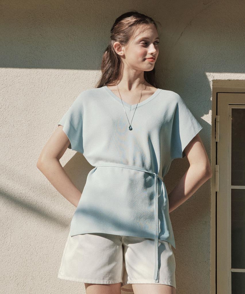 ZEROSTREET [2 Colors] Dolman Strap Knit