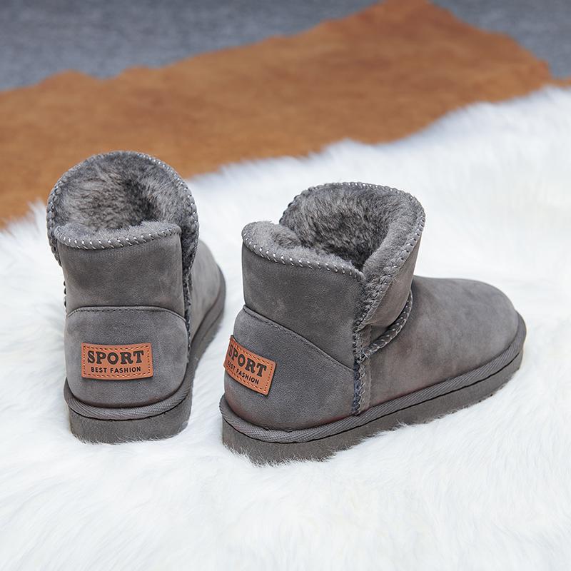 

Чоловічі зимові черевики-мартін 2024 року з високим халявою, з теплим хутром, потовщені для захисту від холоду 44