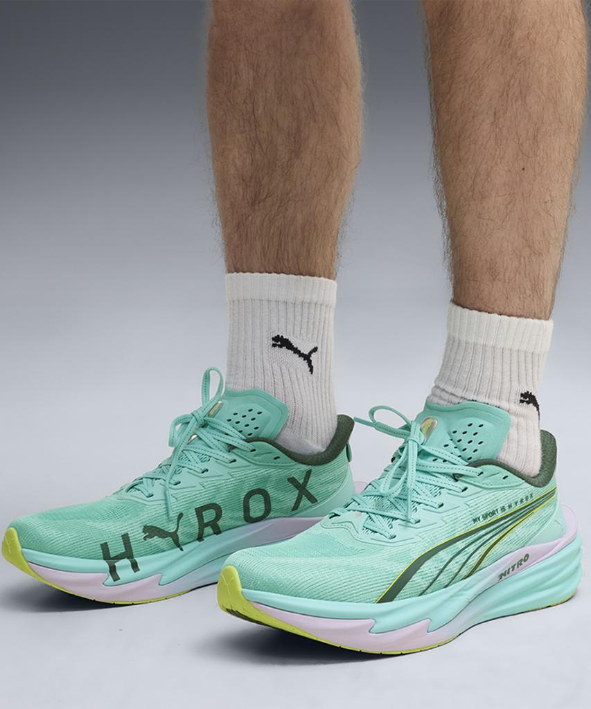 Puma Deviate Nitro 4 Puma X Hyrox - Intense Mint:Light Lavender / 314155-01