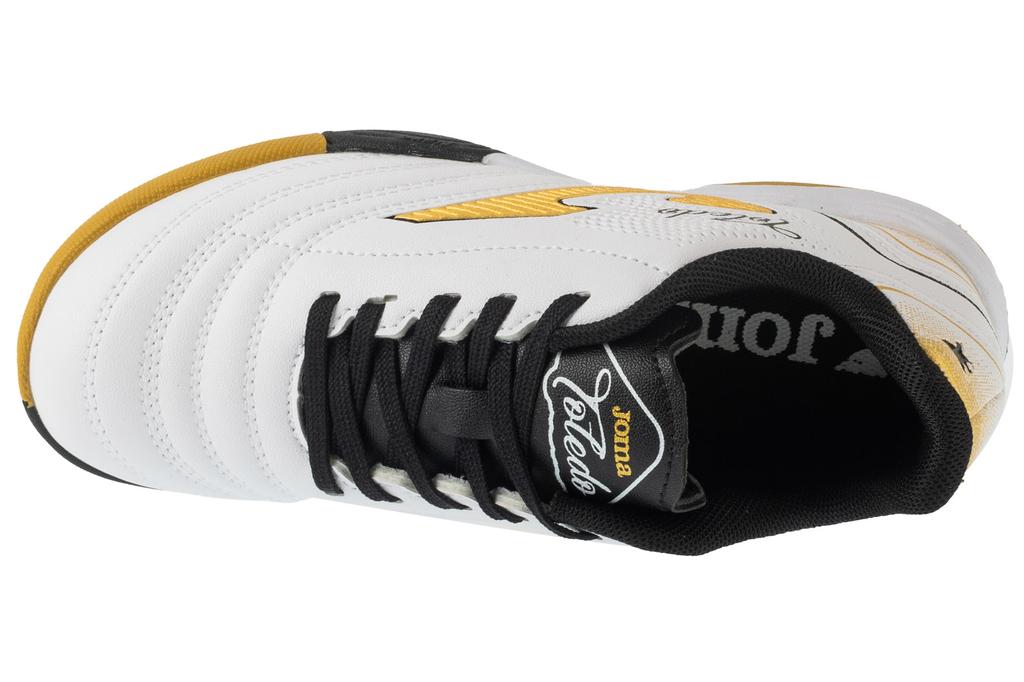 Joma Toledo Jr 25 TOJW TF, for Boy White Turf Football Trainers
