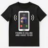 Funny Fishing Is Calling Unisex T-Shirt