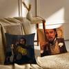 L-Leonardo D-Dicaprio Cushion Cover Pillowcase Anti-Dustmite Living Room Sofa Decor Cushion Room