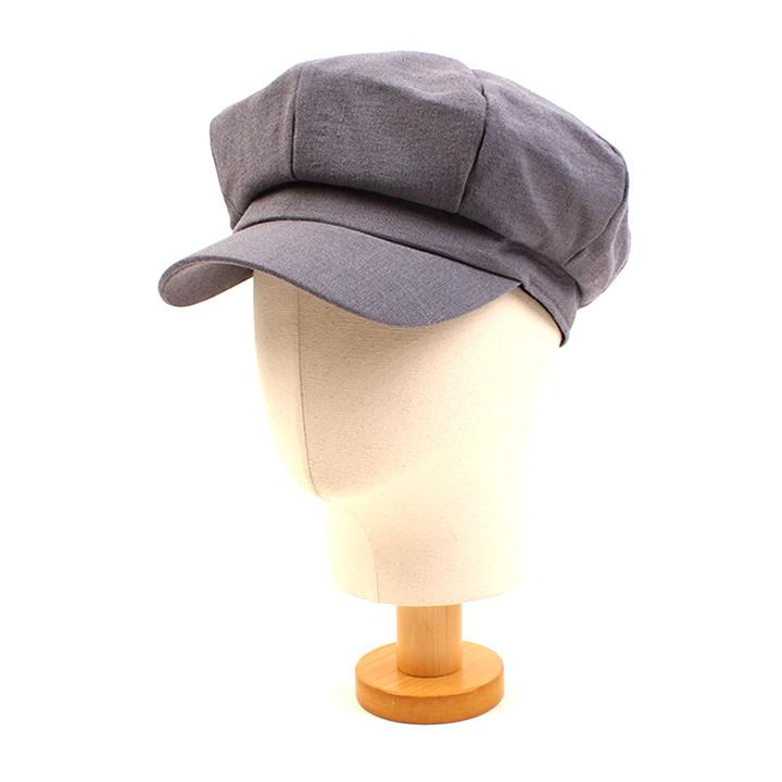 Yunibeosyeolkemiseuteuli Cool Gray Linen Newsboy Cap