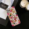 Iphone17Promax Case Is Suitable For Apple 16 Rhinestones 14 Love 14 Dazzling Colors 11 Pro High-End