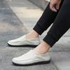 Neue Doudou Schuhe Herren Leinen atmungsaktiv lässig weichsohlige Canvas Schuhe alte Peking Stoffschuhe Papa Schuhe Herren Einzelschuhe