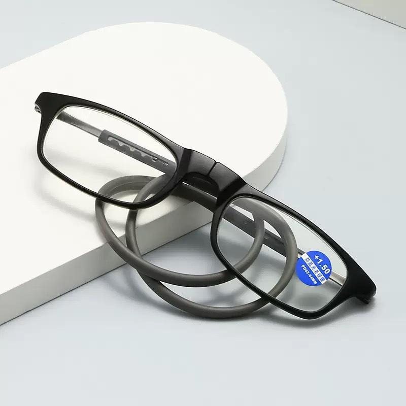 

Прочные, портативные магнитные очки для чтения с креплением на шее — с высоким разрешением и защитой от головокружения для мужчин и женщин, идеально подходят для людей среднего и пожилого возраста. Ages 55-59, 200 degrees