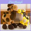 Dunhuang Camel Realistic Plush Stuffed Animal Pp Cotton Short Plush Handmade Home Decor Gift