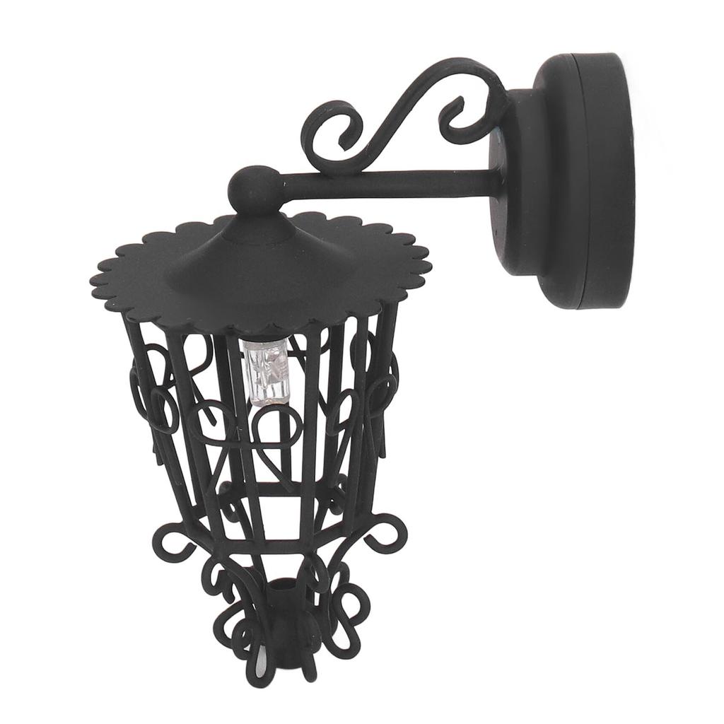 Puppenhaus Wandlampe Batteriebetrieben Altmodische Puppenhaus Wandlampe mit Magnet auf der Rückseite für 1/12