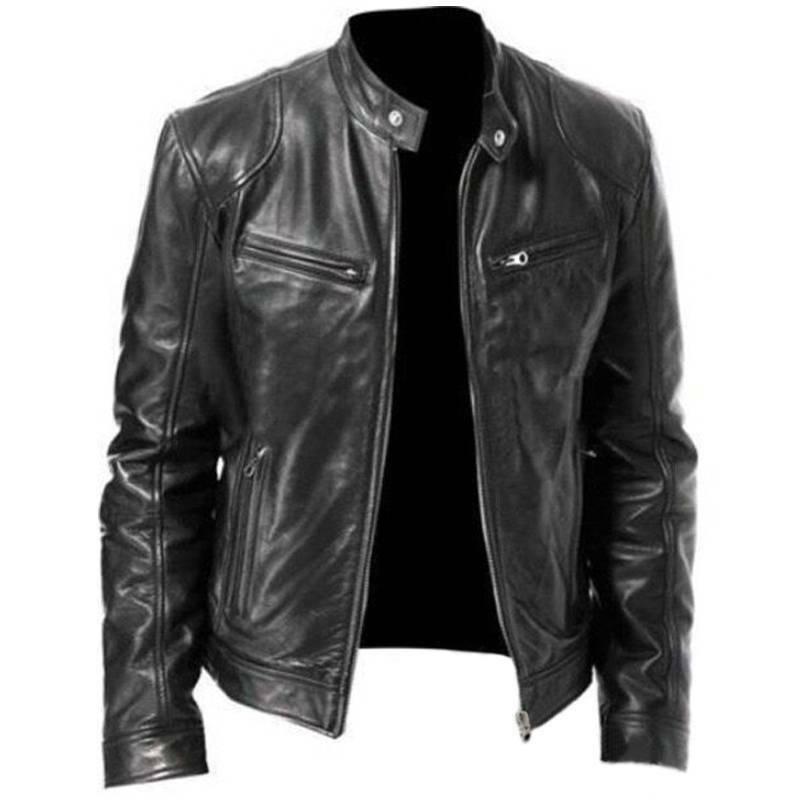 leather jacket hipster
