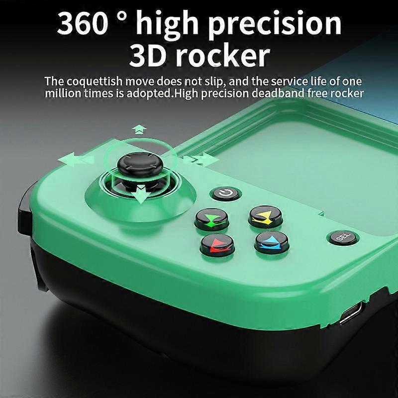 D3 Stretch Game Controller Joystick Bluetooth-Compatible5.0 for PUBG(Green Blue)