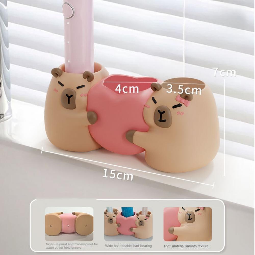 Multi-functional Capybara Toothbrush Holder Hanging Toothbrush Stand  Birthday Gift