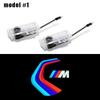 2Pcs For BMW E89 E88 E72 F16 F18 E63 E64 F13 F12 E65 E66 E67 E68 Car LED Welcome Lamp BMW Logo Door Ghost Shadow Light Projector Valve Stems 1