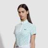 New FILA Polo Shirts Women's Jade White A11W425110FWT