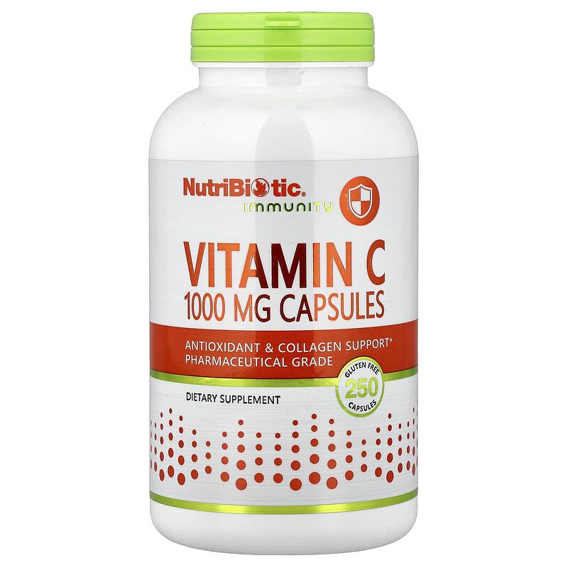 Immunity, Vitamin C, 1,000 Mg, 250 Capsules