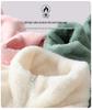 7-Color Double-Sided Coral Fleece High-Collar Hoodie for Women – Thickened for Autumn/Winter 2025