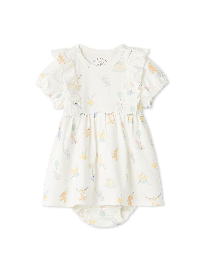 

Комбинезон с юбилейным принтом BABY лимитированной серии PBCO252496 OWHT 80 [Gelato Pique]