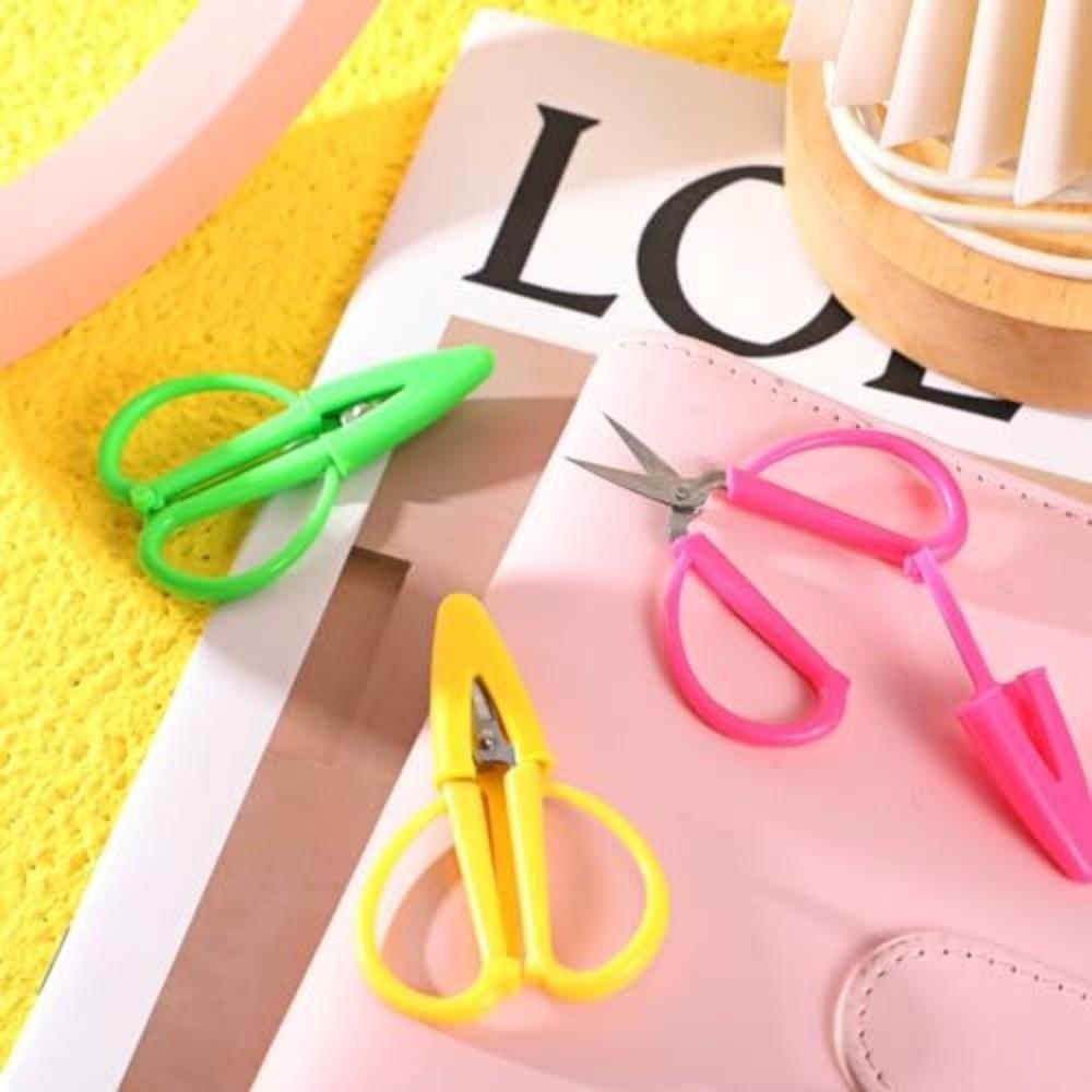 with Cover Tiny Detail Scissor Mini Craft Scissors High Quality Cut Paper Tool Sewing Embroidery