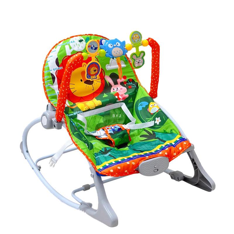 Multi-functional Newborn Rocking Chair with Music & Vibration - Perfect Calming Cradle & Toy for First Birthday