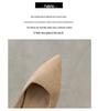 Z Korean Retro Women's Spring Kitten Heel Sandals 2025 - Pointed High Heels with Back Strap for a Socialite Temperament