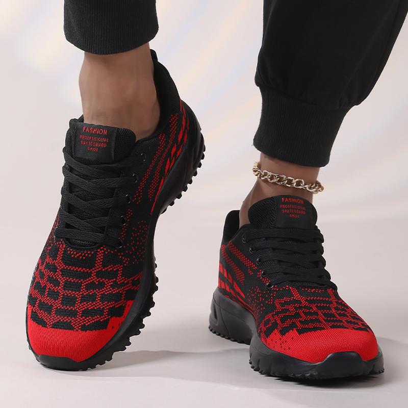 Fashion Running Shoes Men Sports Breathable Lightweight Comfortable Athletic Nonskid Sneakers All Seasons Soft Cushioned On Men Running