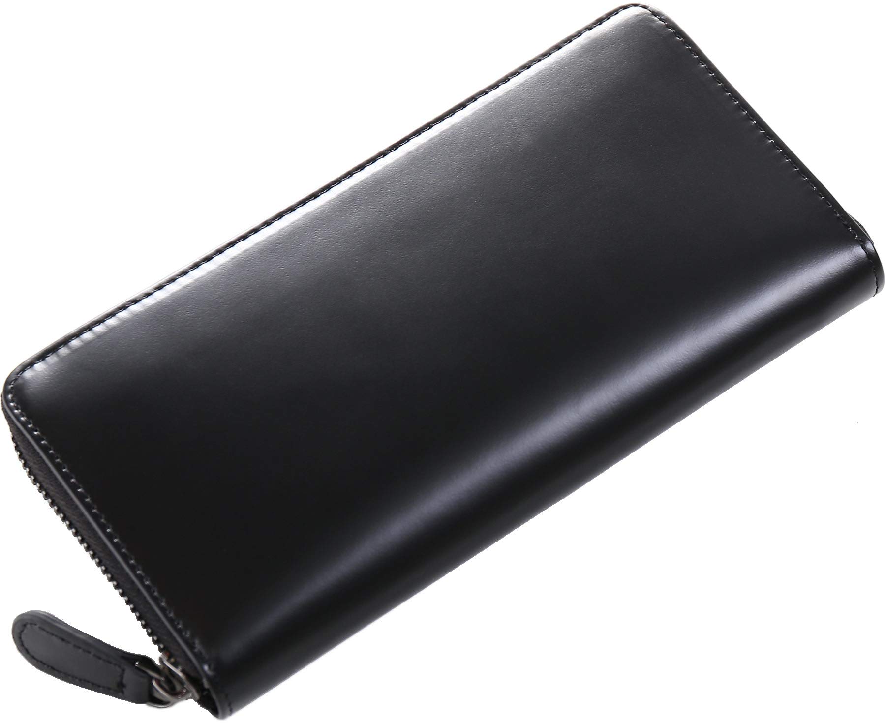 

Гаманець Cordovan Long Wallet Round Zipper Genuine Leather Doob London Black [Sankyo Shokai] Wallet (Чорний нікель)
