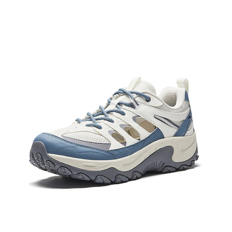 Anta Tanshan Outdoor Fashion Comfortable Stream Shoes Men Shoes Ivory-White Misty-Blue Carbon-Gray 112638534-3