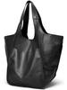 Retro European & American Soft Leather Large-Capacity Women's Tote Bag