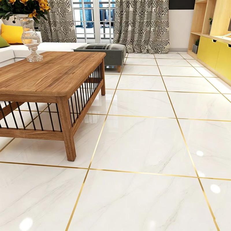 20M Self-Adhesive Tile Sticker Tape Gold Silver Floor Waterproof Wall Gap Sealing Strip Tile Beauty Seam Sticker Home Decor