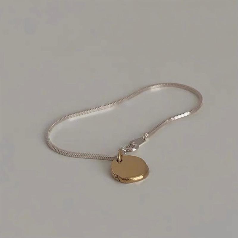 

Круглая подвеска из стерлингового серебра 925 пробы «Тондэмун» с браслетом-цепочкой в виде змеи SL0740