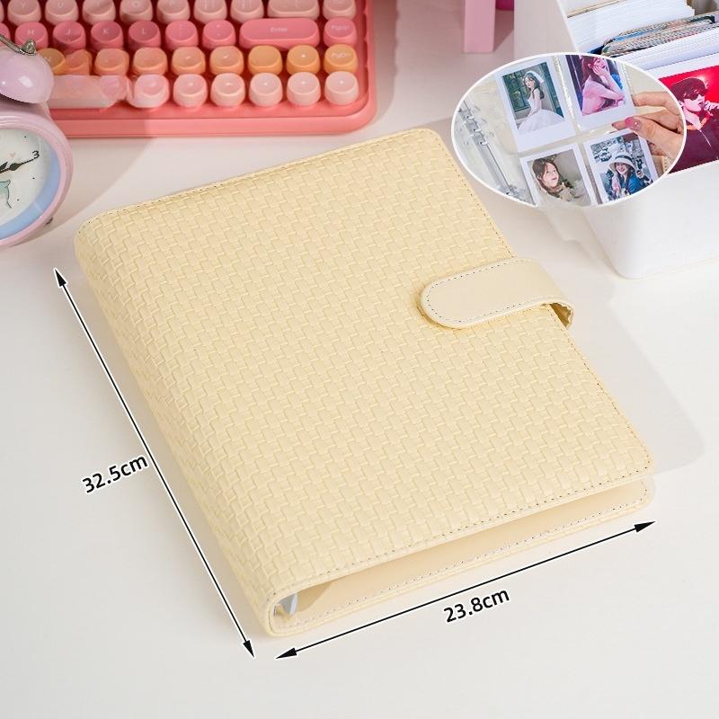 

A5 обложка из искусственной кожи Kpop Idol Cards Po альбом с 4 сетками 20 обложками 3-дюймовые карты и коллекции K-pop