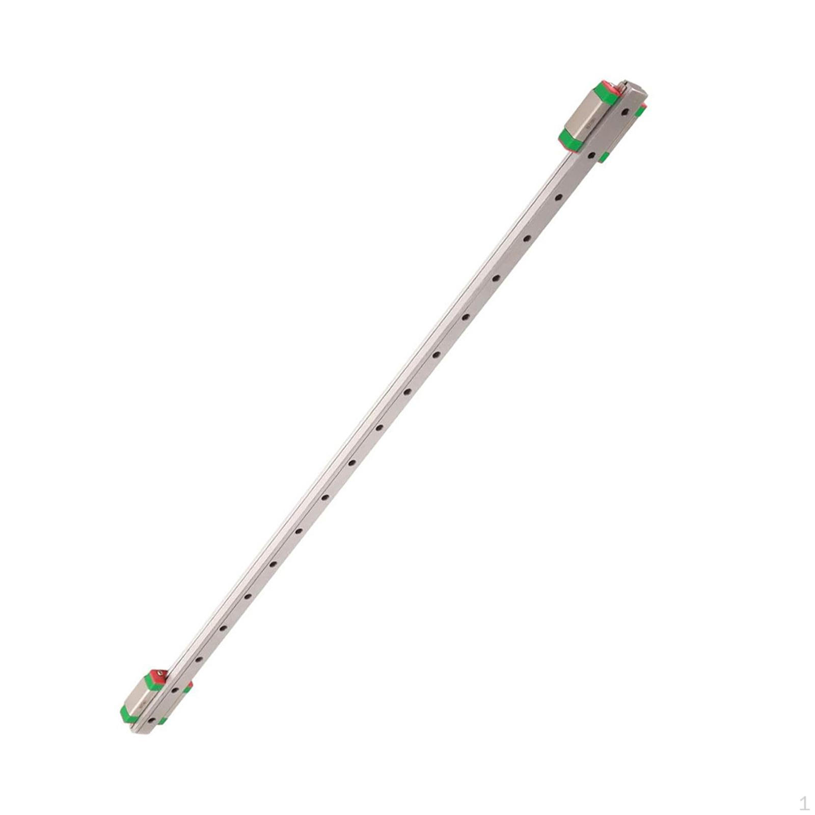 

Miniature Linear Rail Guide Sliding Guideway Professional with 2 Mgn12B Length 45cm