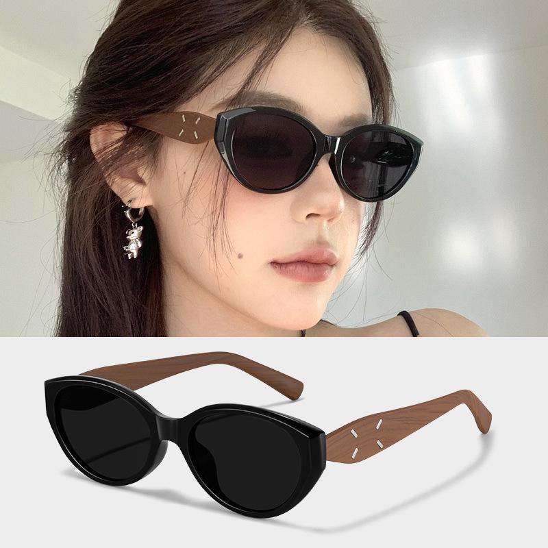 Trendy Korean G-Style Sunglasses for Men & Women, Slimming Big Face Anti-UV