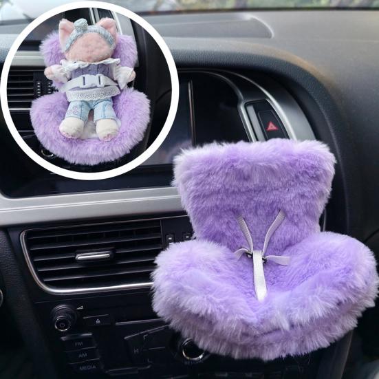 Doll Car Seat with Clip Car Air Vent Safety Belt