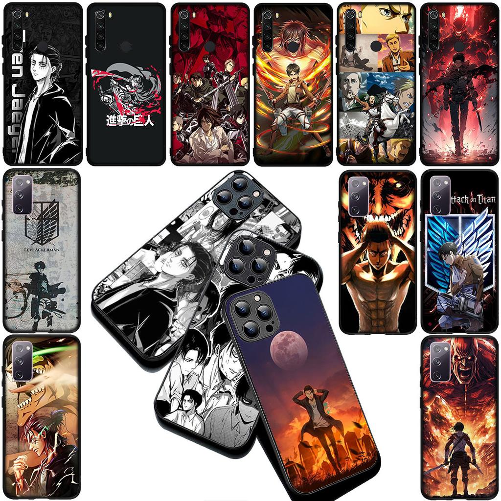 Attack on titan levi Wallpaper Silicone Cover for Xiaomi Redmi Note 12 11 10 Pro 10A 10C 12C 13C Note12 12Pro Coque Phone Case