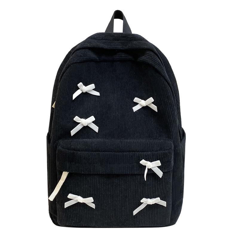 

Нишевый школьный рюкзак с бантом для девочек-подростков, рюкзак большой вместимости для средней школы, старшеклассников, студентов колледжа