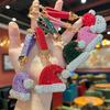 1PC Keychain Ideal Gift Full Rhinestone Design Cute Bag Charm Versatile Pendant Festive Vibe Various Styles